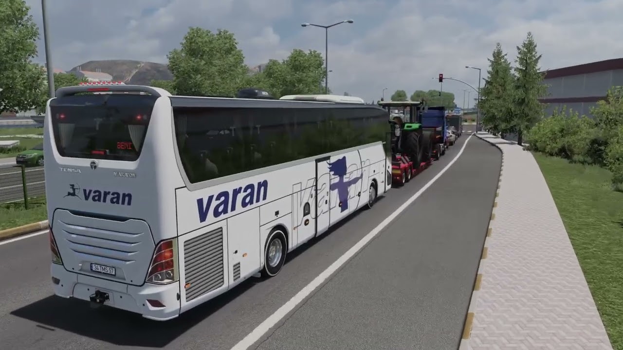 Efsane Otobüs Seferi! 😄🚍 | Çorum – Bayburt | TEMSA Maraton | ETS2 (G29)