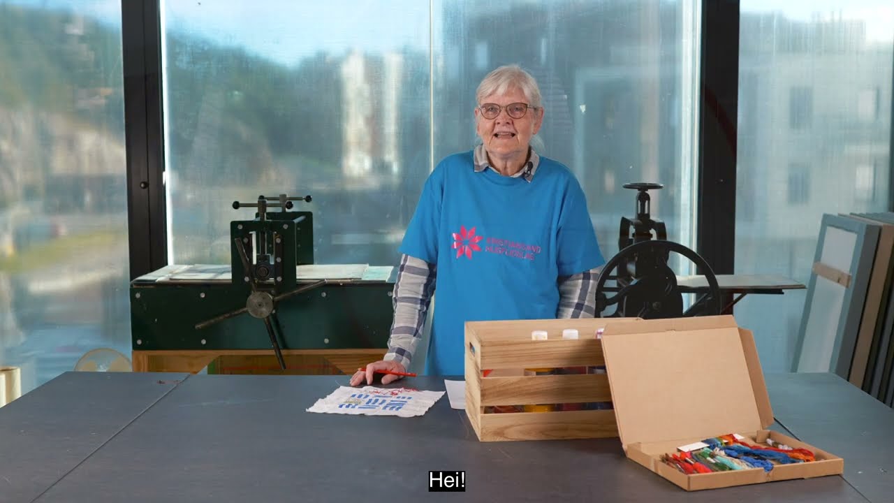 Material genial | tekstil: trykk og broderi med Ida-Marie Hellenes kort video (2025)