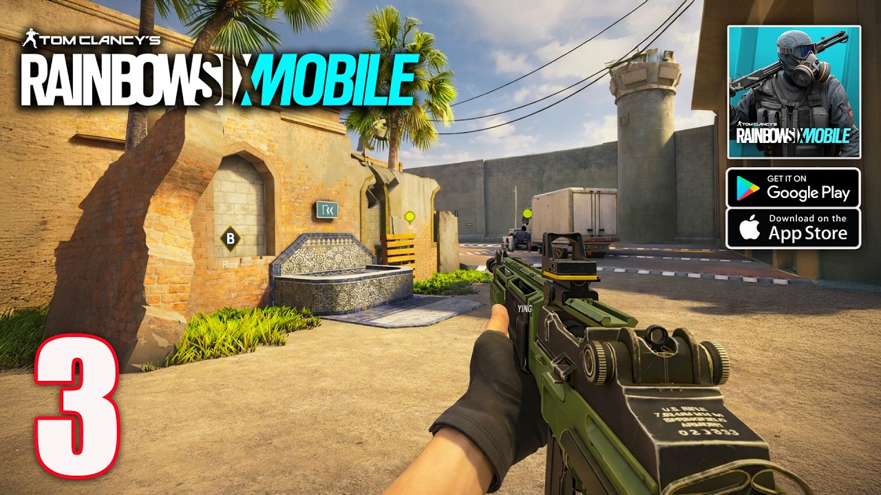 Rainbow Six Mobile - FPS Gameplay Part 3 (LagoFast/Android/iOS)