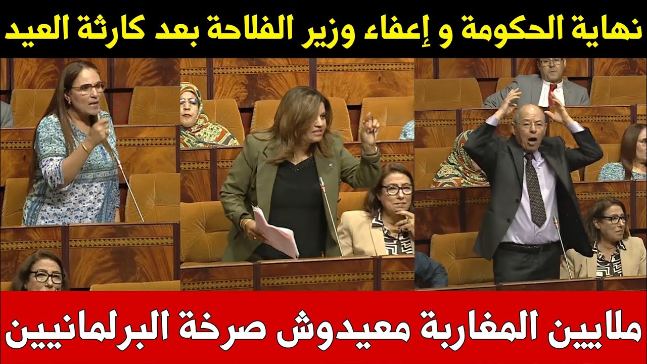 محاسبة أخنوش واعفاء وزير الفلاحة بعد كارثة العيد 🔥 صرخة برلمانيين على الحكومة ملايين لمغاربة معيدوش😱