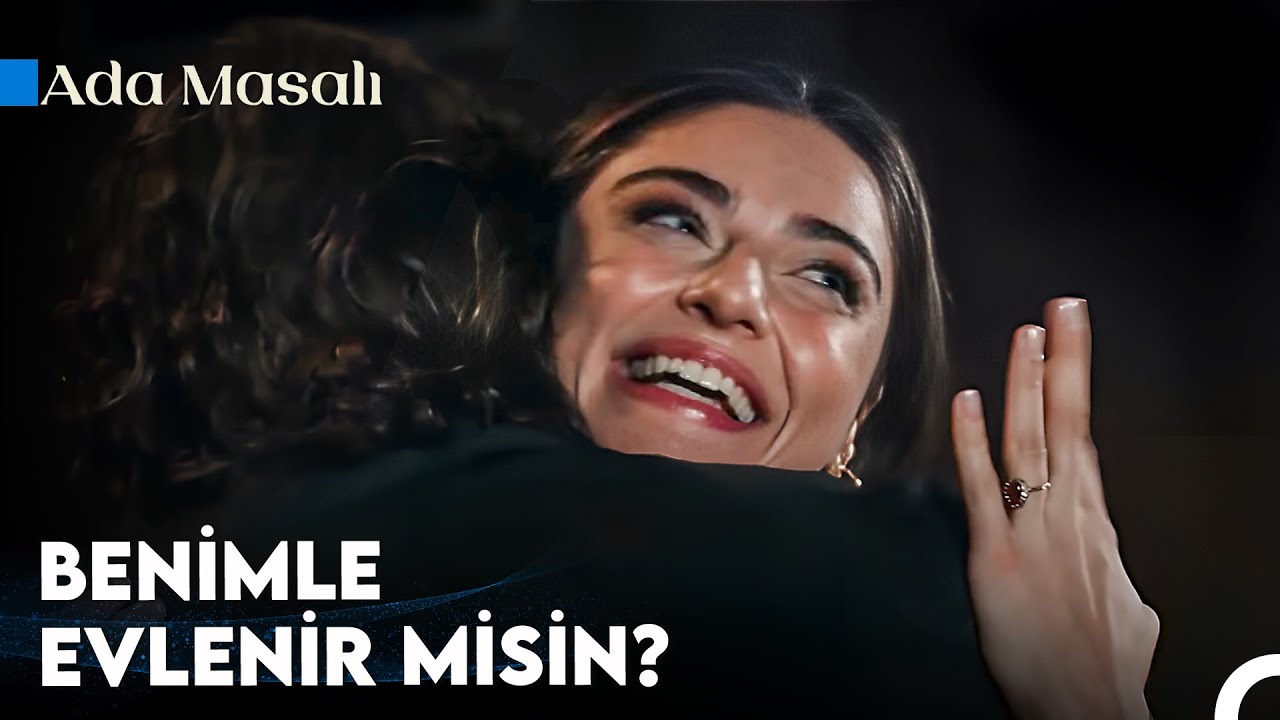 Poyraz, Haziran'a Evlenme Teklifi Etti! 💍 - Ada Masalı