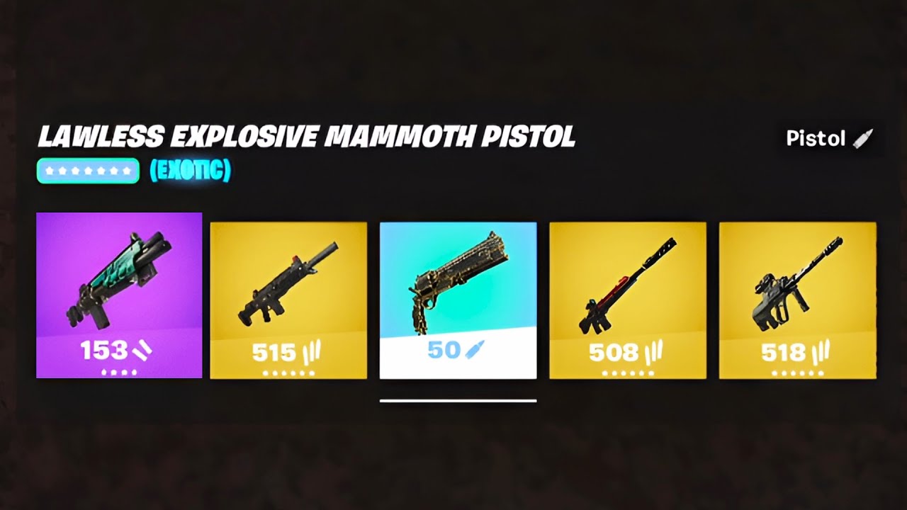 Finding RAREST NEW Loadout in Reload...