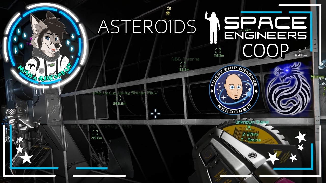 Space Engineers - Asteroids [Ep33] - Unterer Eingang: Check! - Let's Play Coop 🇩🇪​
