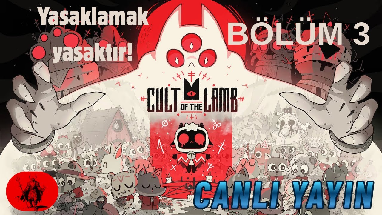 Cult of the Lamb | Türkçe | Bölüm 3 | Canlı Yayın