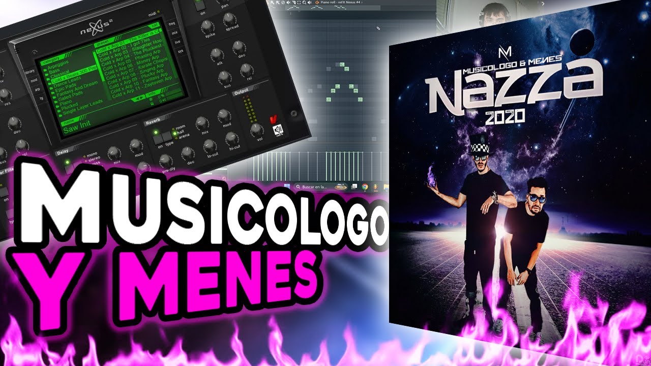Como hacer BEAT estilo MUSICOLOGO Y MENES 🔥 Los de la Nazza type beat TUTORIAL