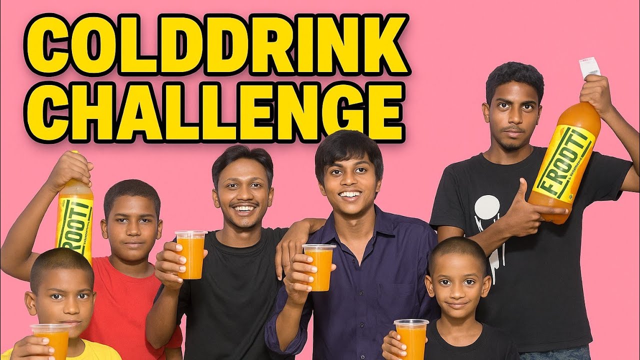 COLDDRINK CHALLENGE WITH OUR NEW MEMBER हमारे नए सदस्य के साथ कोल्डड्रिंक चैलेंज #experiment 