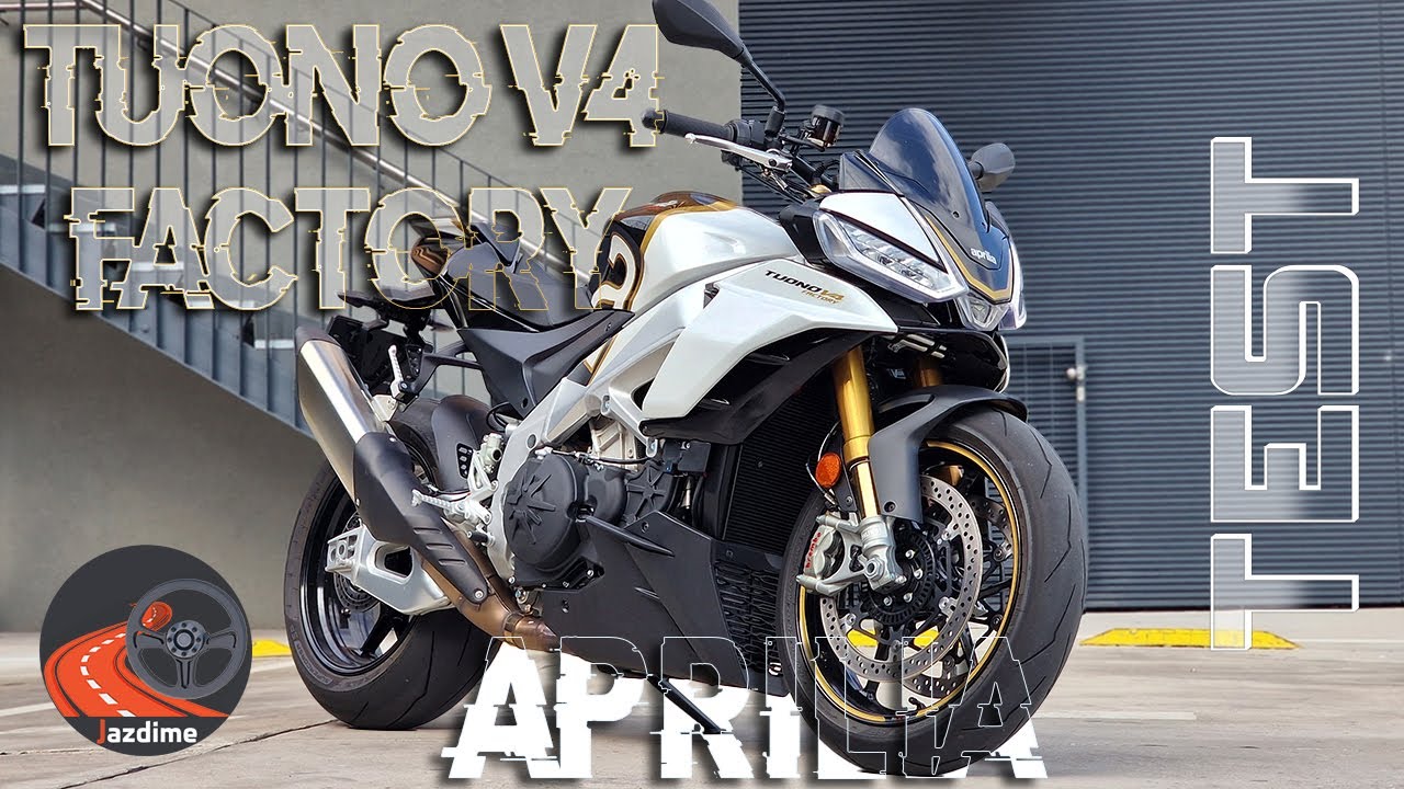 TEST: Aprilia Tuono V4 Factory 1100 &ndash; Inak ako r&yacute;chlo a zbesilo to na nej nejde