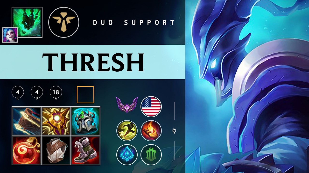 Thresh Support vs Ahri - NA Master Patch 26.02