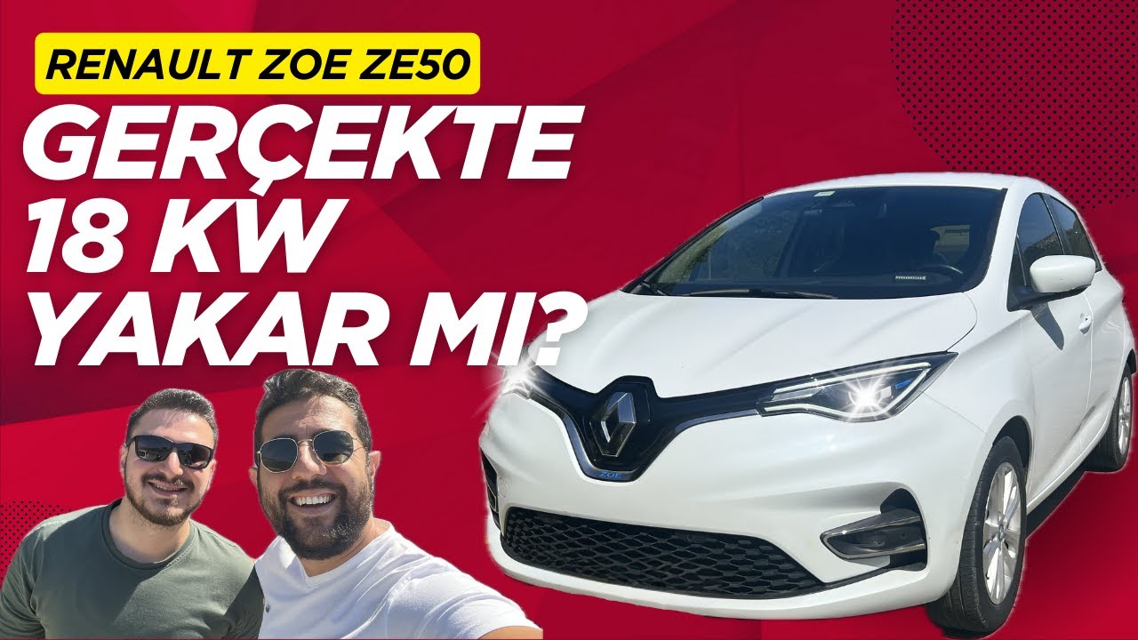 TEKRAR TESTİ : ZOE GERÇEKTEN 18 KW YAKAR MI? #renault #zoe #test #elektrikliaraç