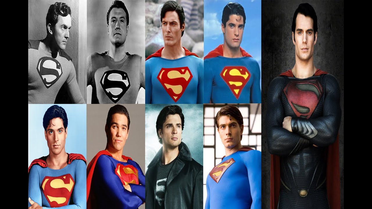 Superman Actors: 1948, 1951, 1978, 1988, 1989, 1993, 2001, 2006, 2013
