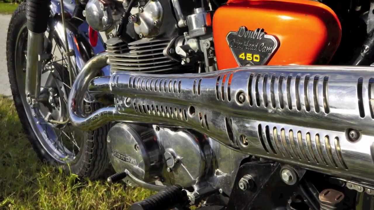1970 Honda CL450-CB450 K4 .mov