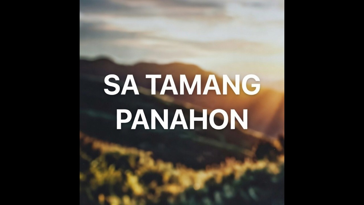 Sa Tamang Panahon