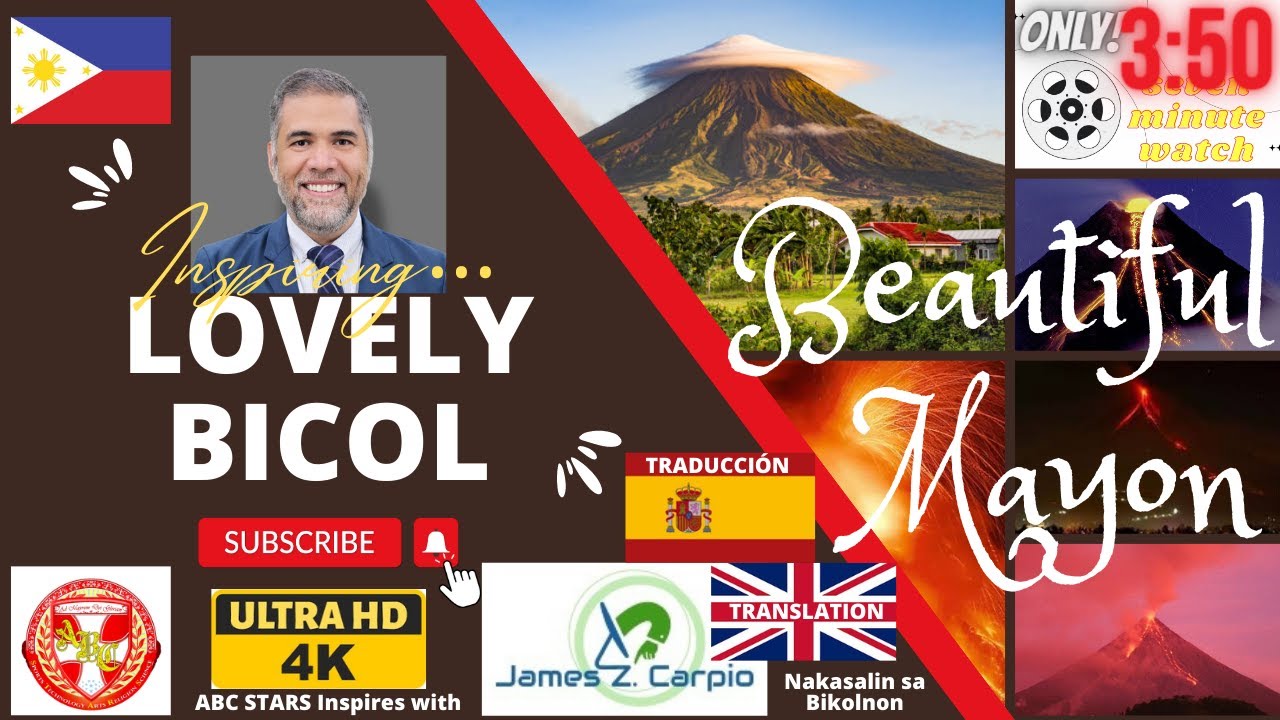 🇵🇭 [4K HD ] Mayon Volcano | The Mountains of Bicolandia