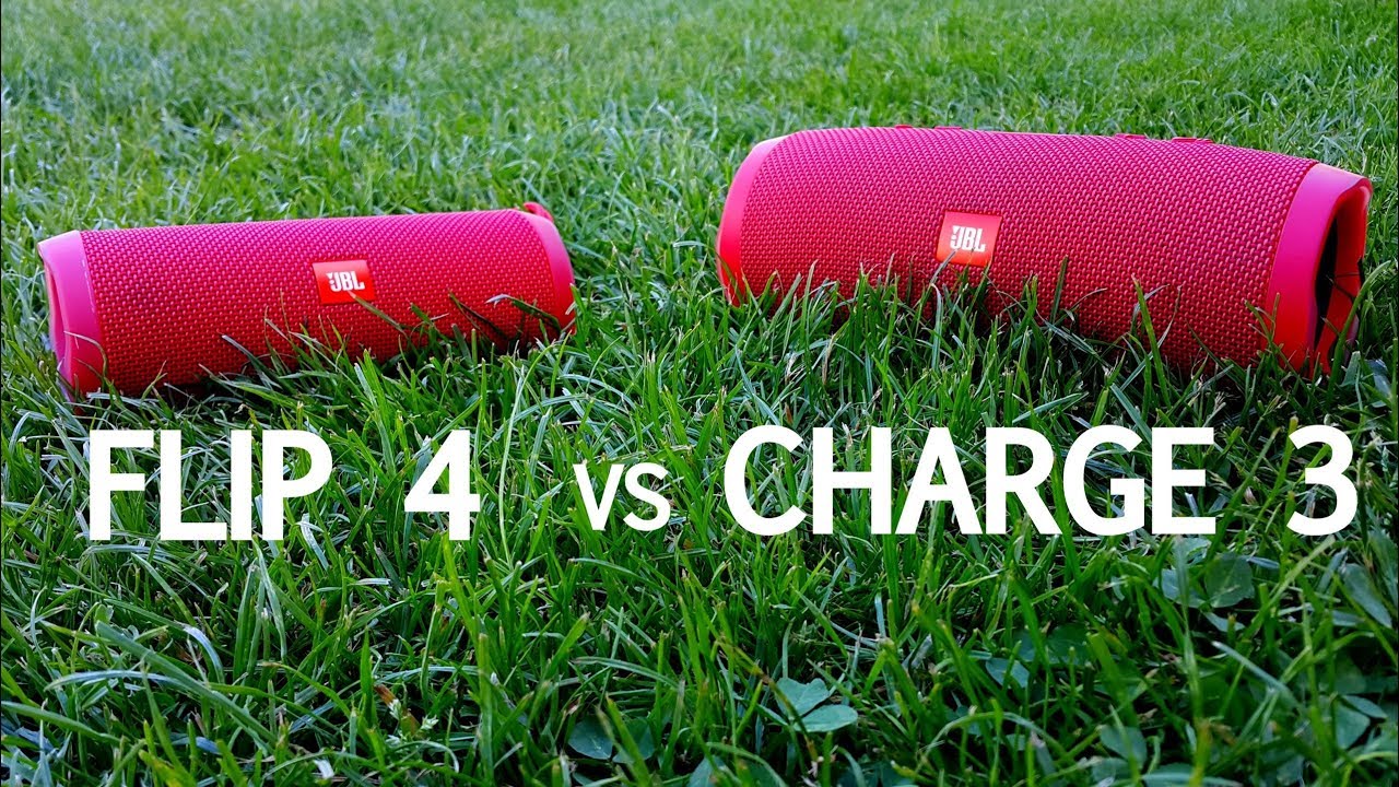 JBL FLIP 4 vs CHARGE 3 - Porównanie - Który wybrać?