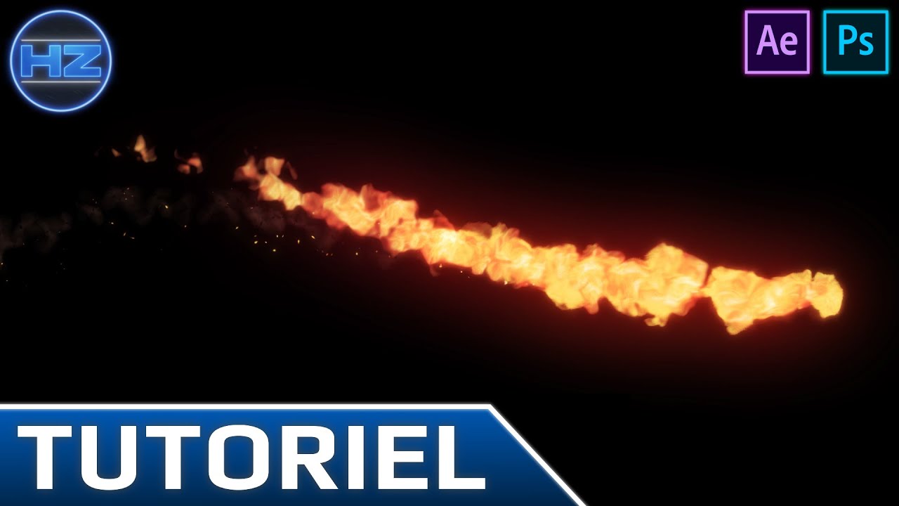 Tutoriel | Créer du feu avec Trapcode Particular | After Effects + 2 plugins / Photoshop