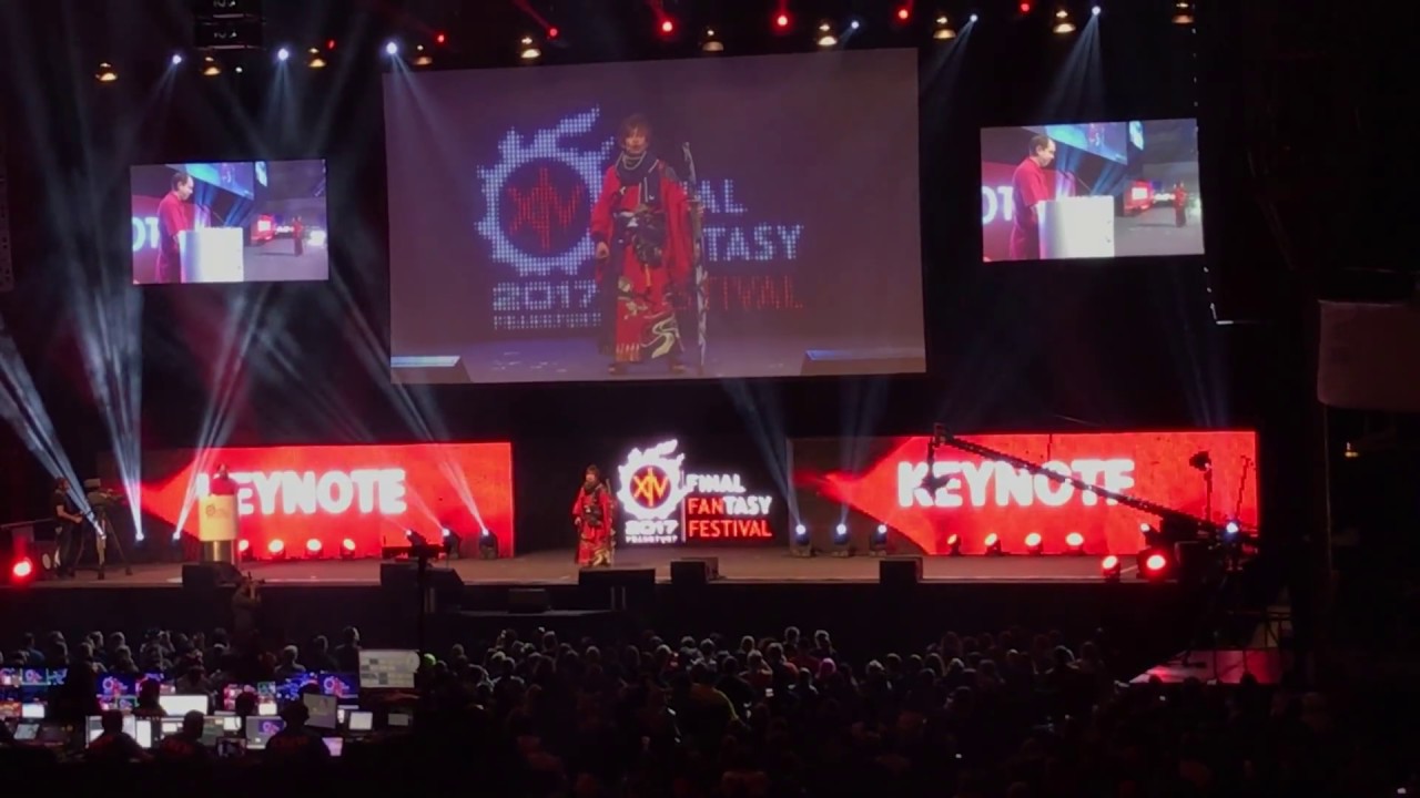 Final Fantasy Fan Festival Frankfurt 2017 Opening Ceremony Part 1
