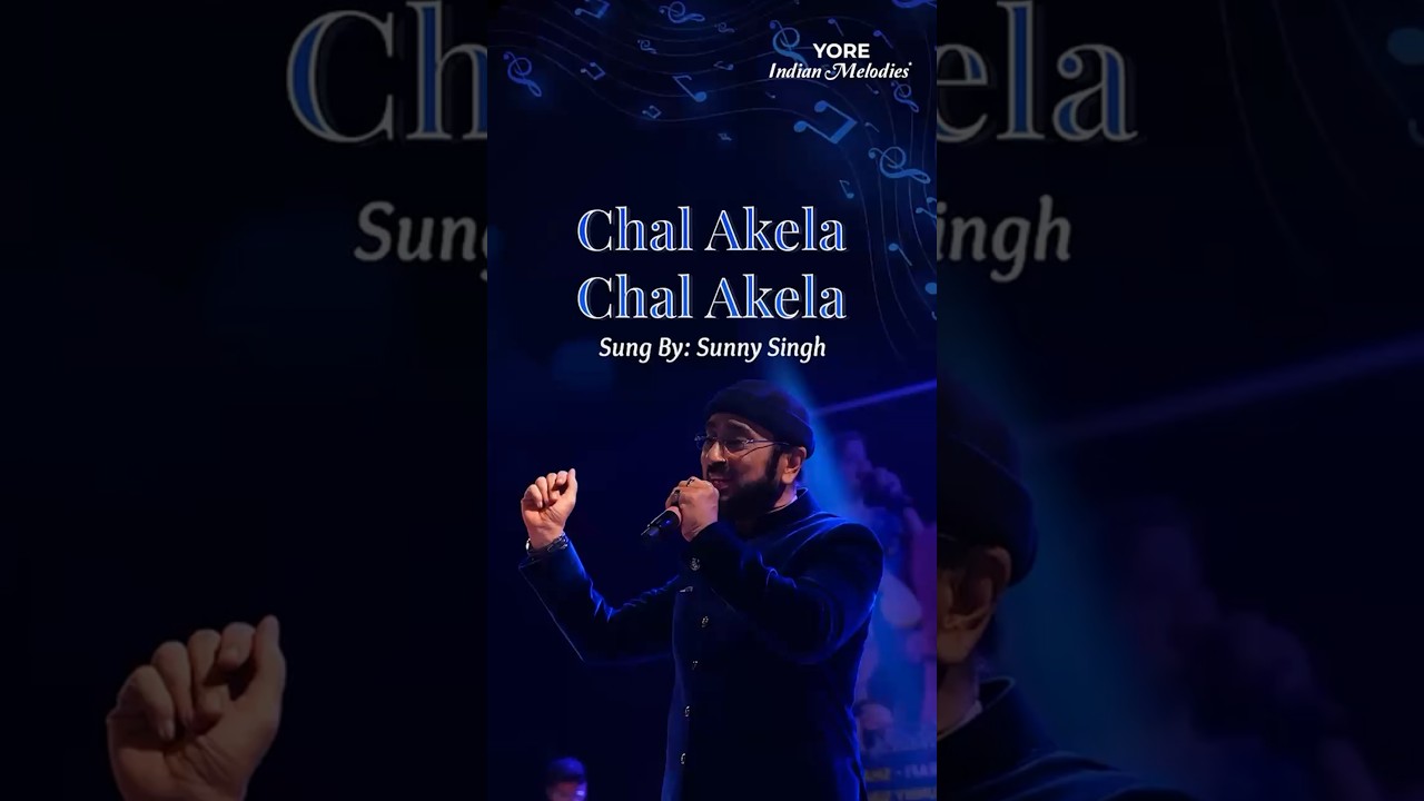 Chal Akela Chal Akela By Sunny Singh| #sunnysingh #bollywoodsongs #bollyoldsongs bollyold