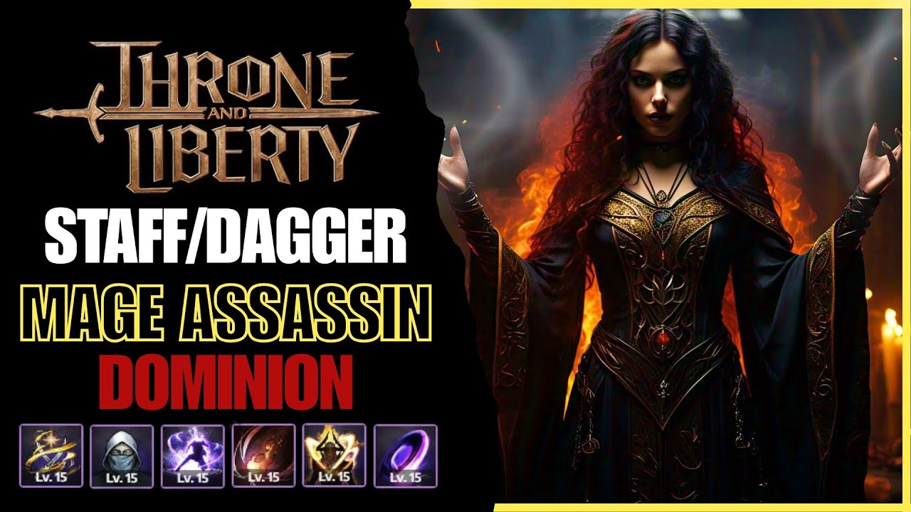 DOMINION Throne and Liberty - Staff/Dagger (Spellblade)