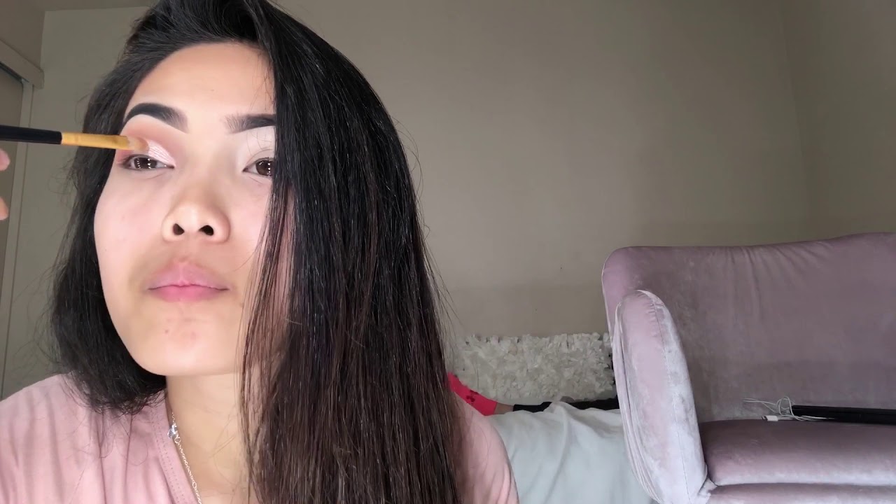 Peachy look 🍑 makeup tutorial