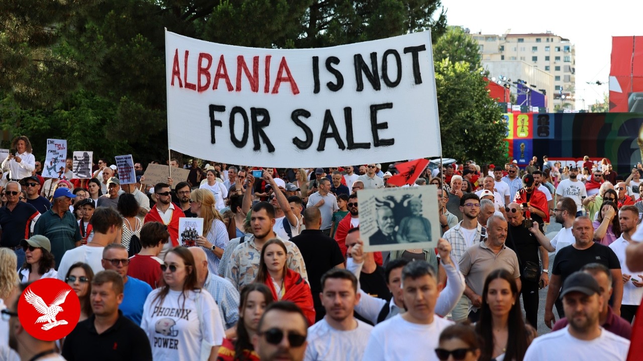 Albania protests over Ivanka Trump-Kushner island deal grow into huge anti-government demonstrations