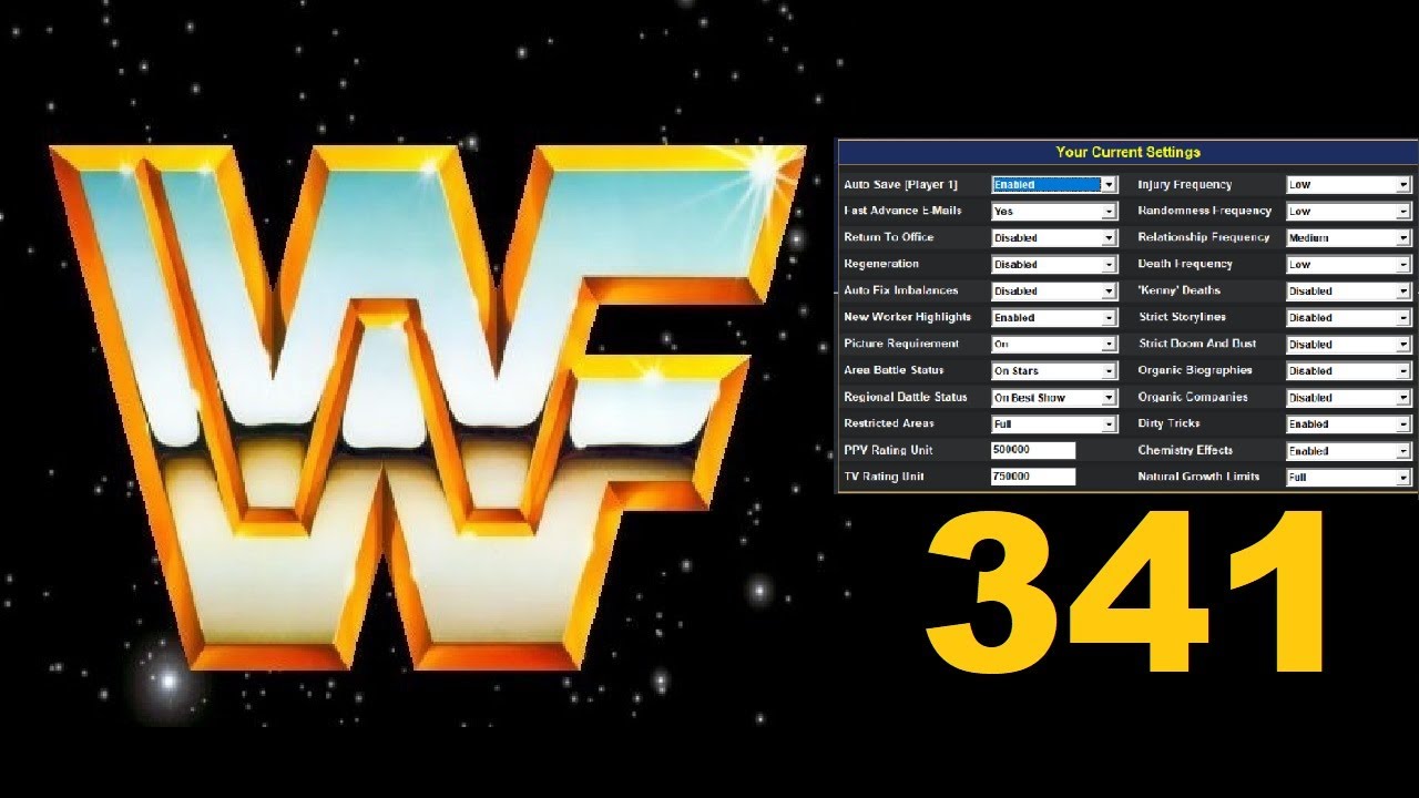 [TEW 2020] 1987 Super Mod Ep. 341 – Bonus Episode:  SETTINGS & GAMEPLAY STYLE