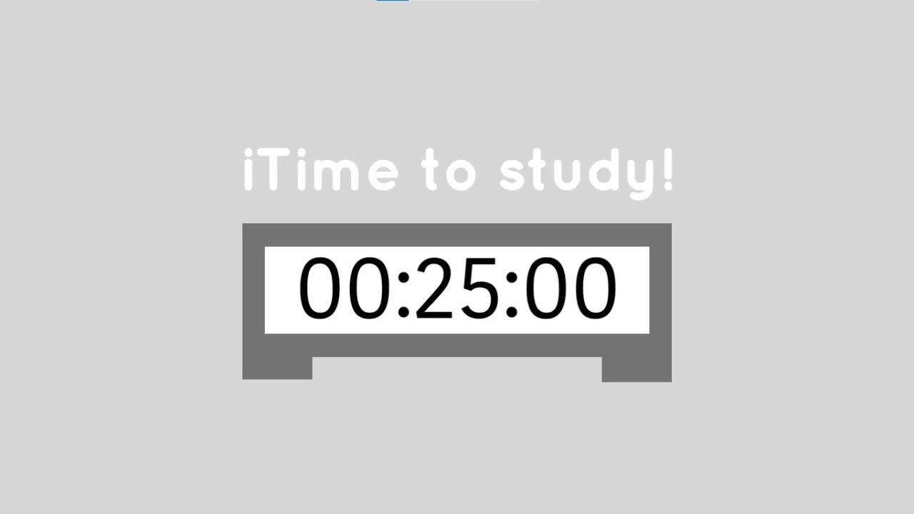 25-Minute Pomodoro Timer with Lofi Music ☕ | Study & Focus Session