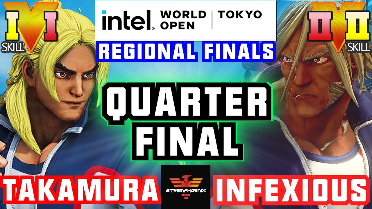 スト５インテル大会✨タカムラ [ケン] Vs インフェクシャス [是空] | SFV CE Intel World Open✨Takamura [Ken] Vs Infexious [Zeku]