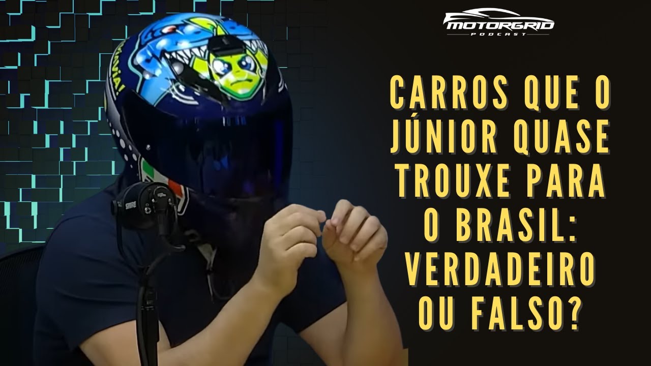 Carros que o Júnior quase trouxe para o Brasil: Verdadeiro ou Falso? | Motorgrid Podcast