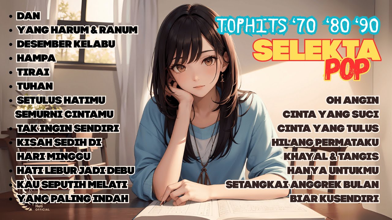 LIVE #LAGU CAFE 2026 - TANPA ROYALTI #Selecta POP v01 - 20 Lagu HITS 70s 80s 90s - Teman Perjalanan