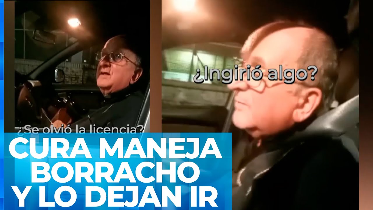 UN CURA MANEJA BORRACHO Y SIN LICENCIA: escracharon a un arzobispo de Salta con unas copas de más