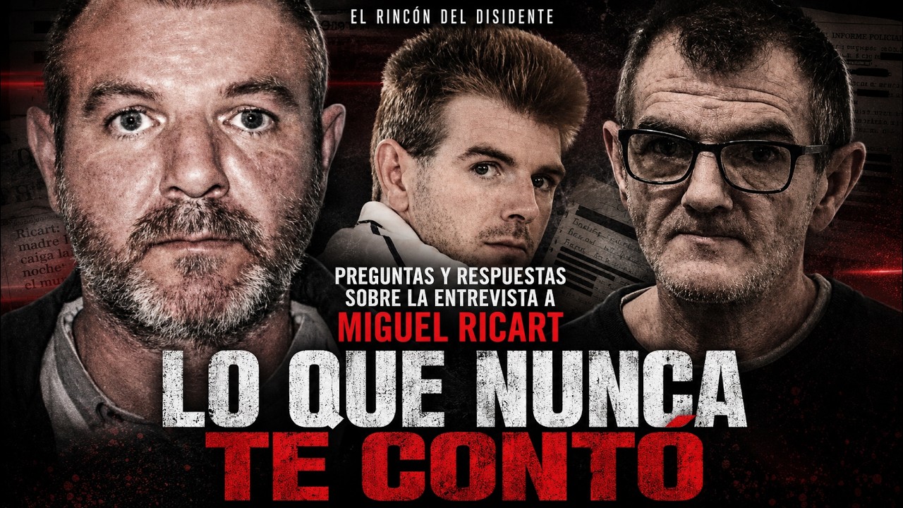 El Rincón del Disidente | Preguntas y respuestas tras la entrevista a Miguel Ricart
