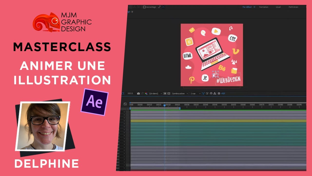 Comment animer une illustration en Motion Design avec Adobe After Effects