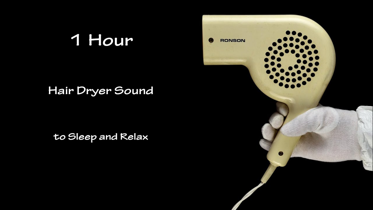 Relaxing Hair Dryer Sound 198 | Visual ASMR | 1 Hour Technological Lullaby to Sleep and Relax