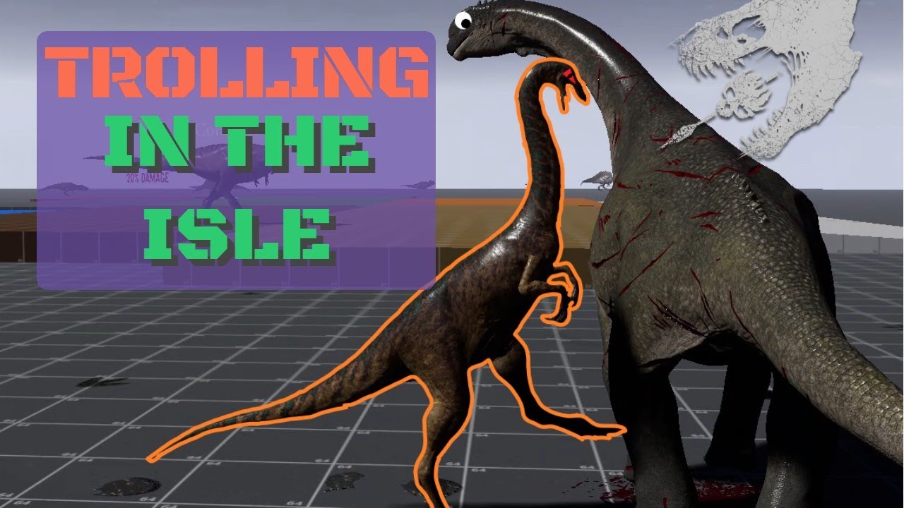 TROLLING IN THE ISLE!!?? [The Isle Sandbox]