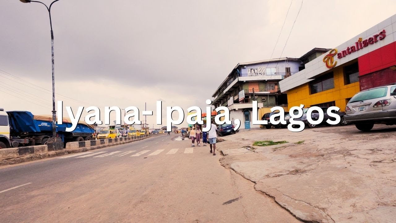 Walking Through Alimosho - Iyana Ipaja - A Lagos Suburb #walkwithme