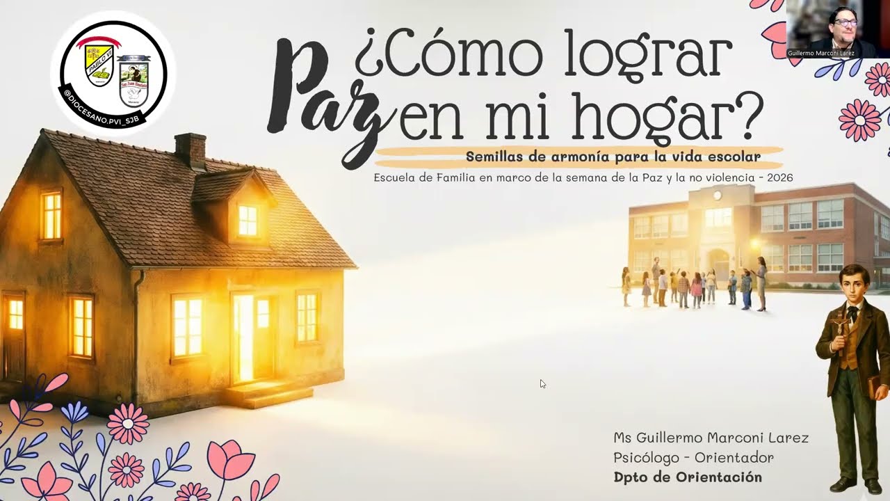 Escuela de Familia: ¿Cómo lograr la paz escolar?