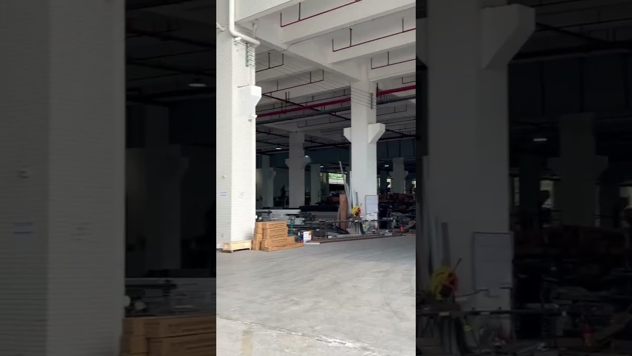 Break news let me show you our big Aluminum pergola workshop #aluminum #pergola #factory #workshop