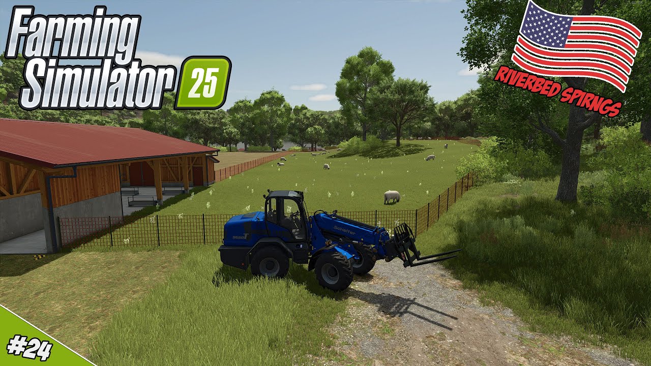 'LUXEUZE SCHAPEN!' Farming Simulator 25 Riverbend Springs #24