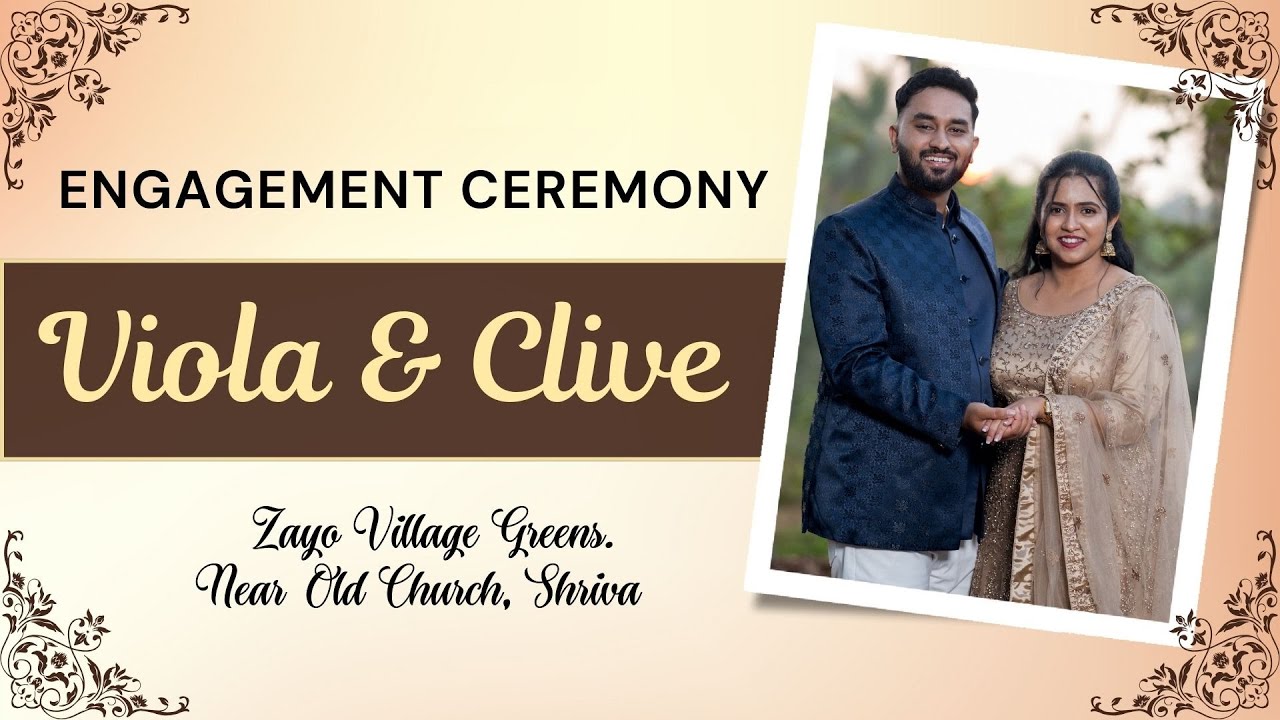 Engagement Ceremony of Viola and Clive