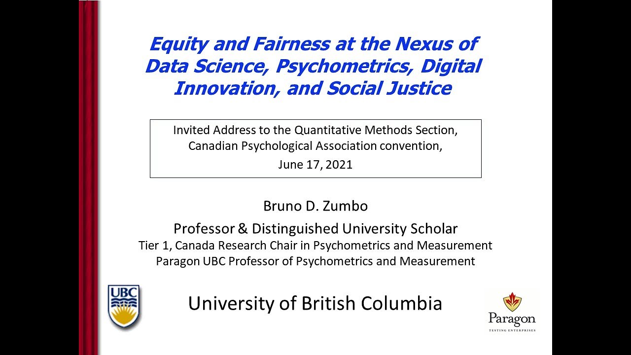 Equity & Fairness at the Nexus of Data Science, Psychometrics, Digital Innovation, & Social Justice