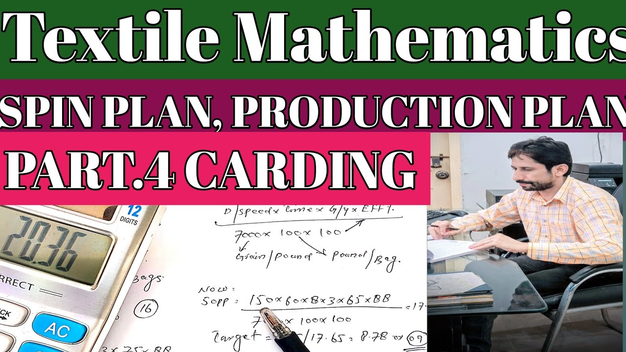 carding production plan| spin plan machine balancing| spin plan spinning