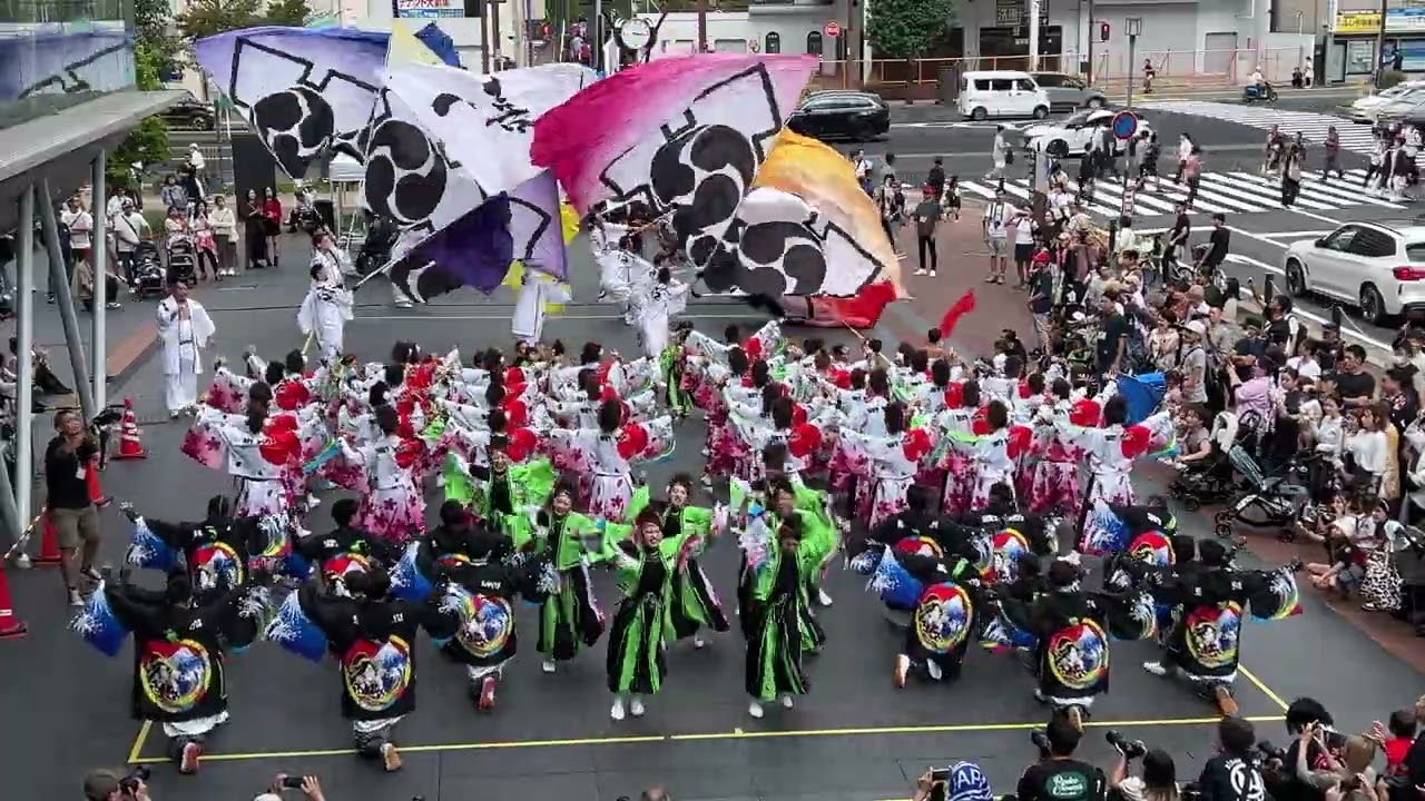 【4K】一喜一遊  YOSAKOIさせぼ祭り2025  土曜日  アルカス広場会場