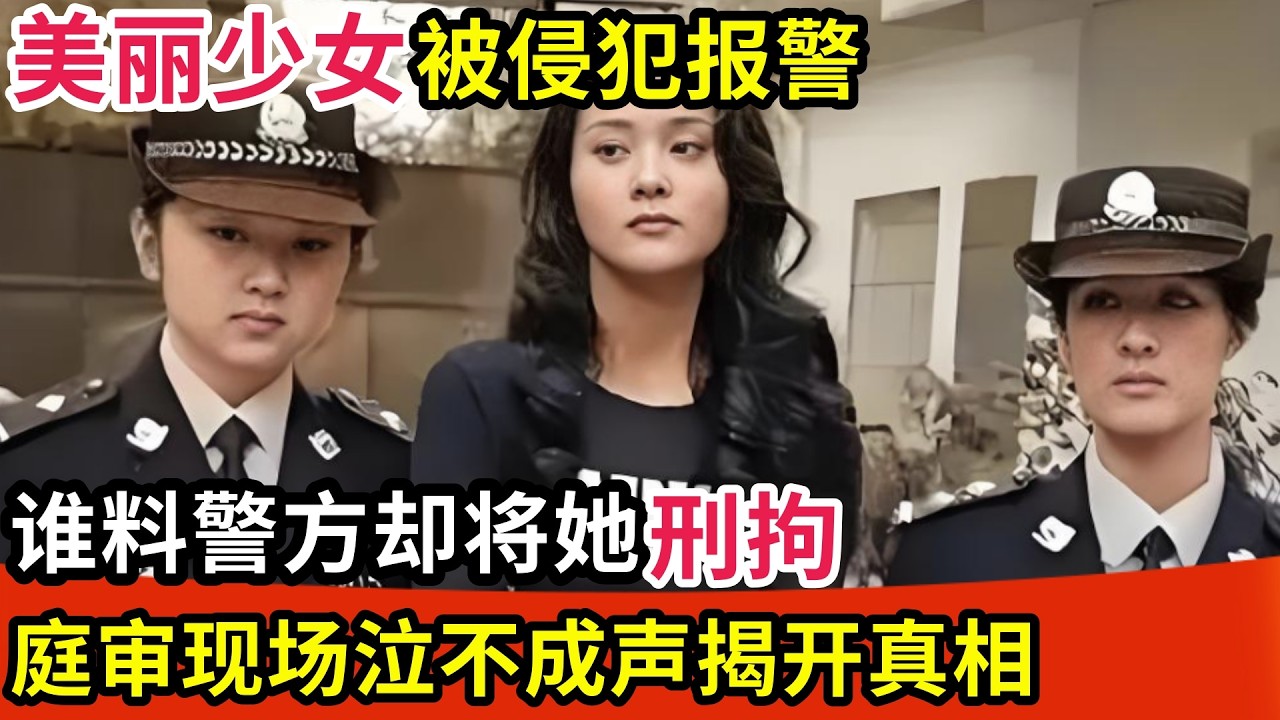 美丽少女被侵犯报警,谁料警方却将她刑拘!庭审现场泣不成声揭开真相,因爱生恨想报复!