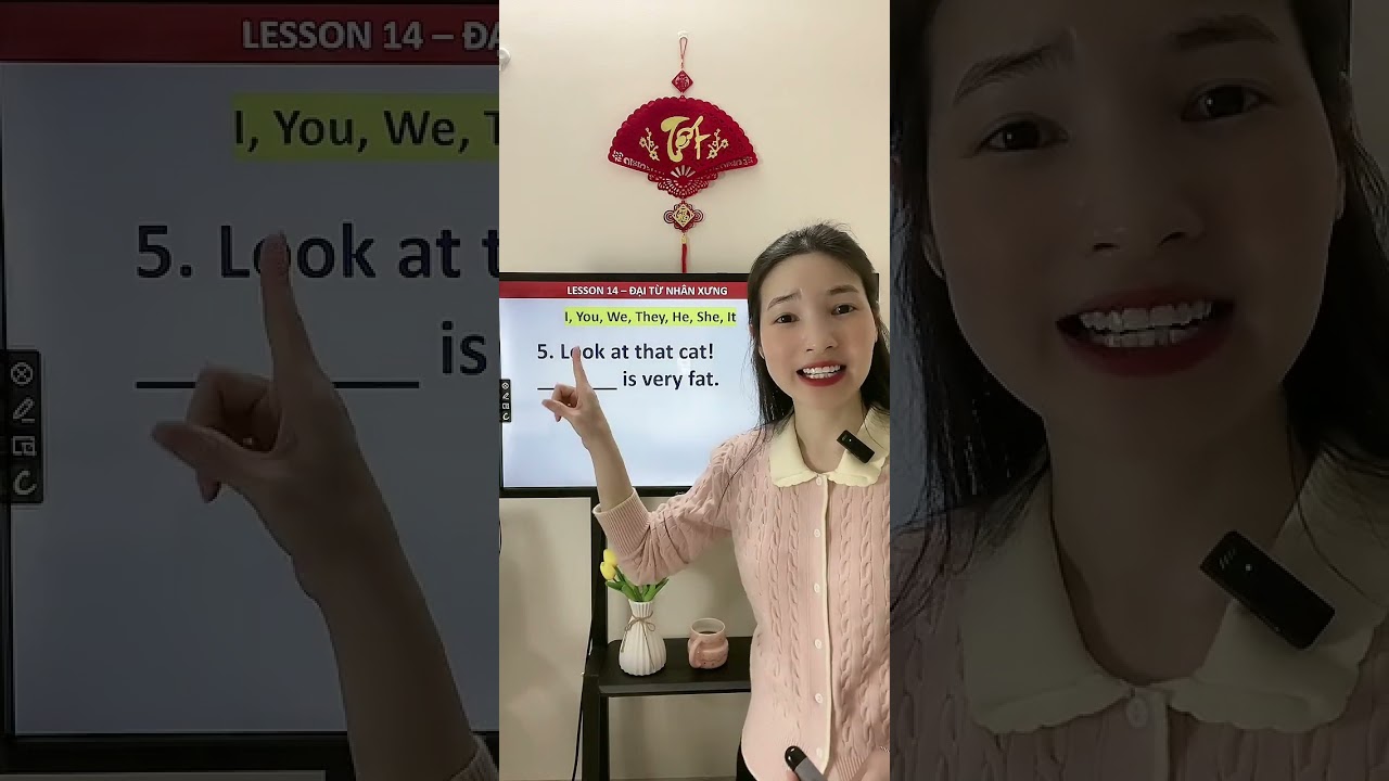Lesson 14 [Giao tiếp] – Đại từ nhân xưng và tính từ sở hữu!