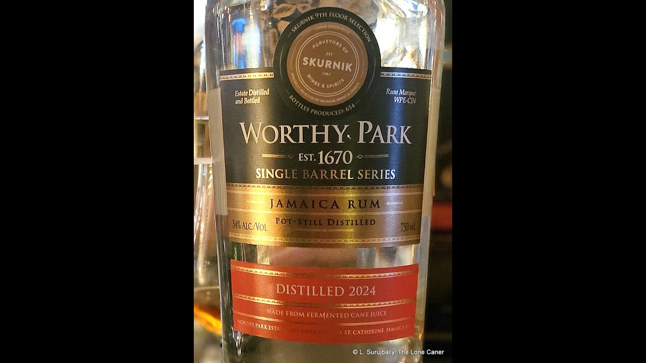 Worthy Park Cane Juice High Ester Pot Still Rum - Review