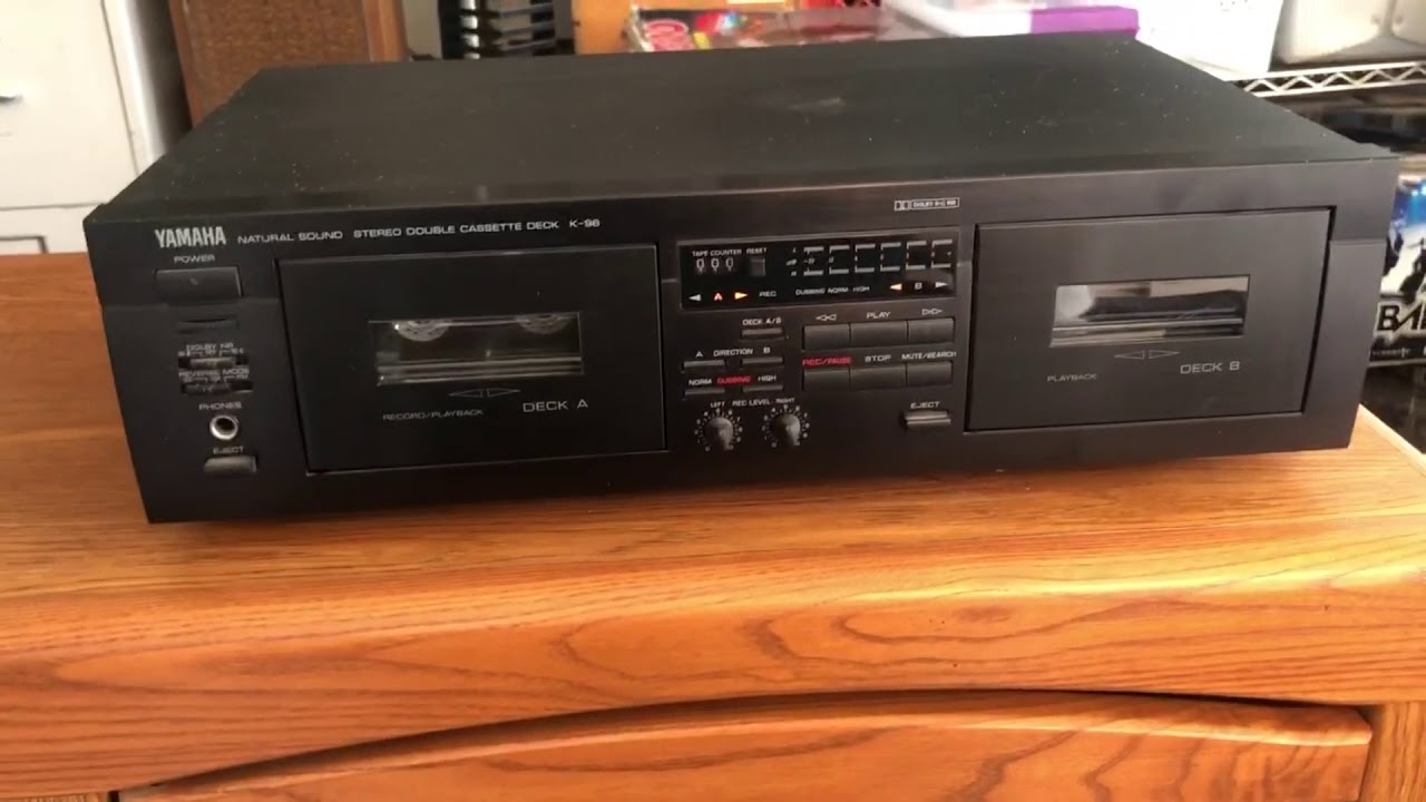 Yamaha Tape Deck Shootout - Yamaha K-98 (Made in Malaysia) vs.  Yamaha K-40 (Made in Japan)