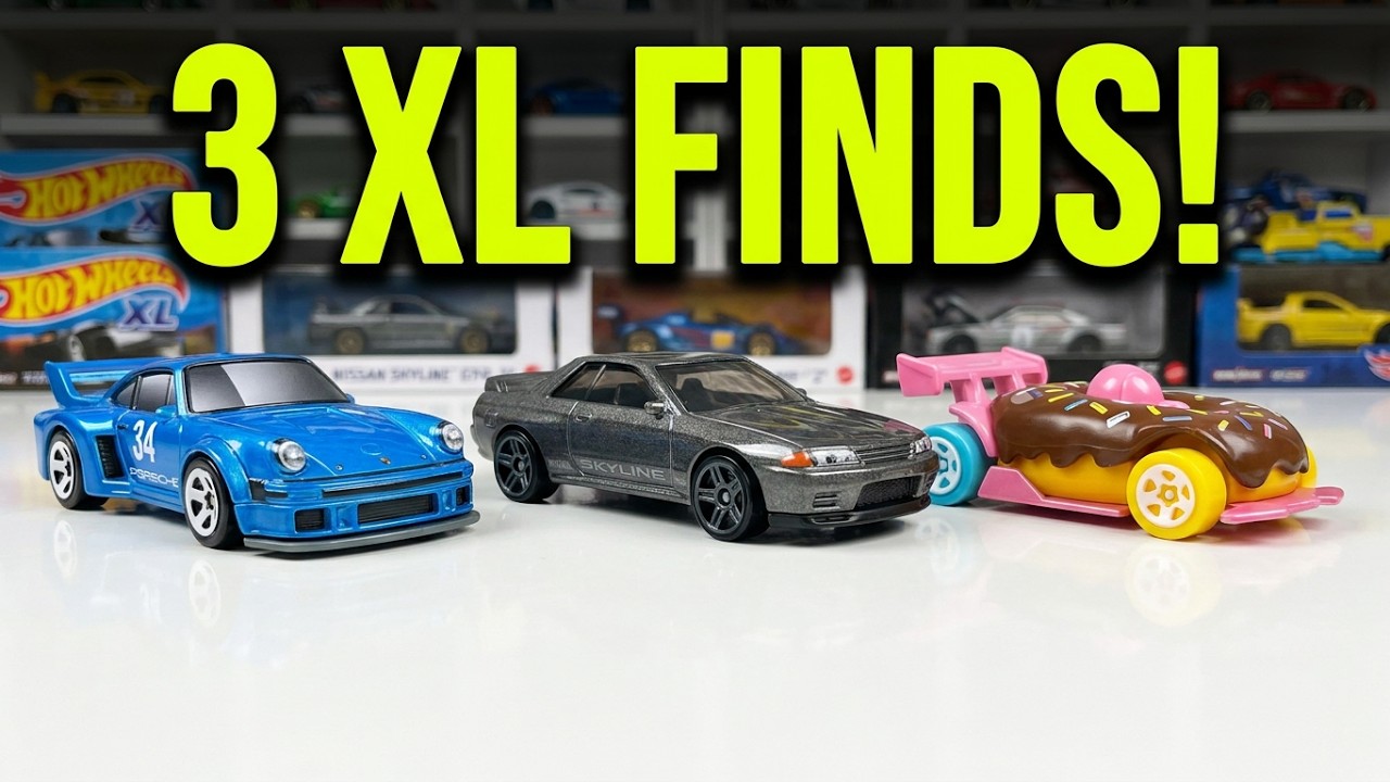 Hot Wheels XL UNBOXING -  Donut Drifter, Nissan & Porsche 934.5 | Worth the Hype?