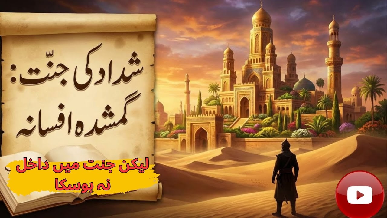 Shaddad aur Jannat-e-Iram | Duniya mein Jannat banane ka Anjaam  Sabaq Aamoz Urdu Story
