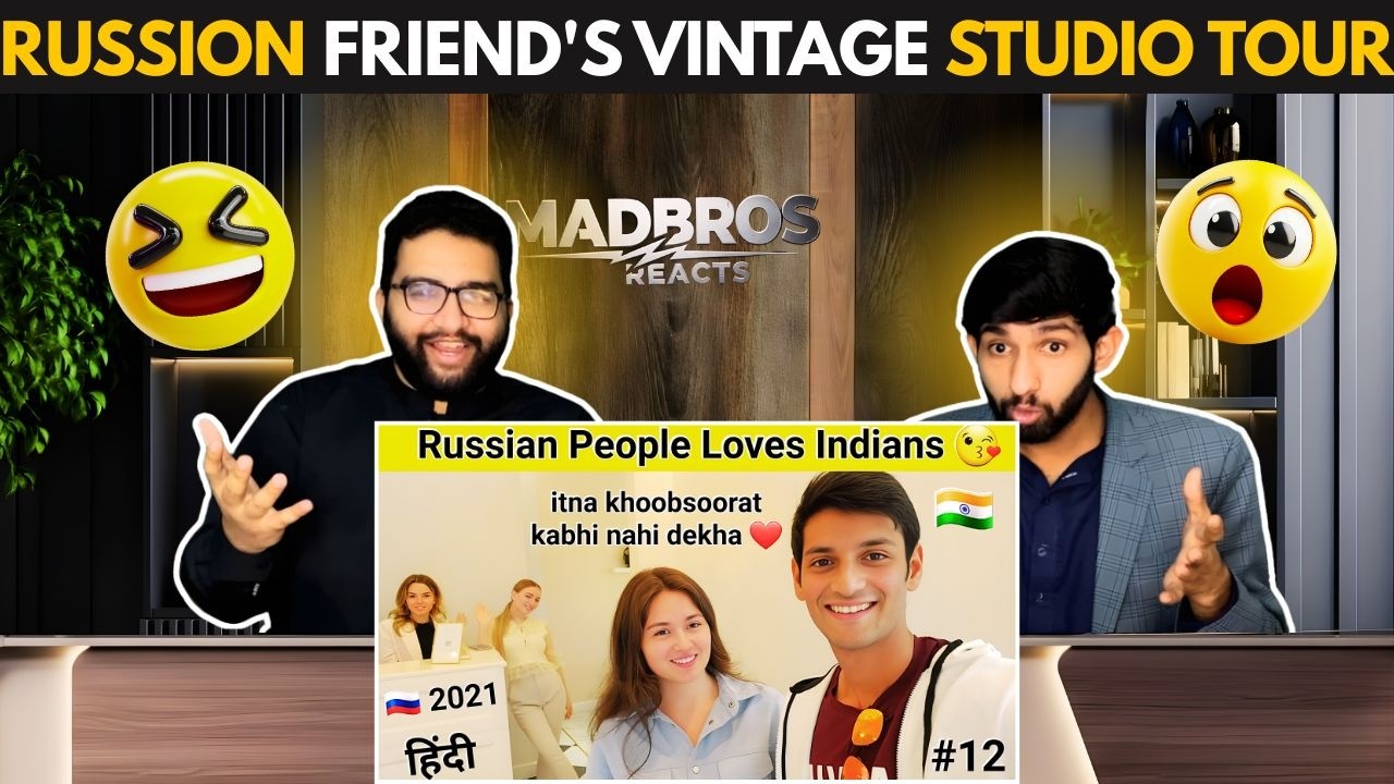 Pakistani Reaction to Russians Love Indians 🇷🇺❤️🇮🇳