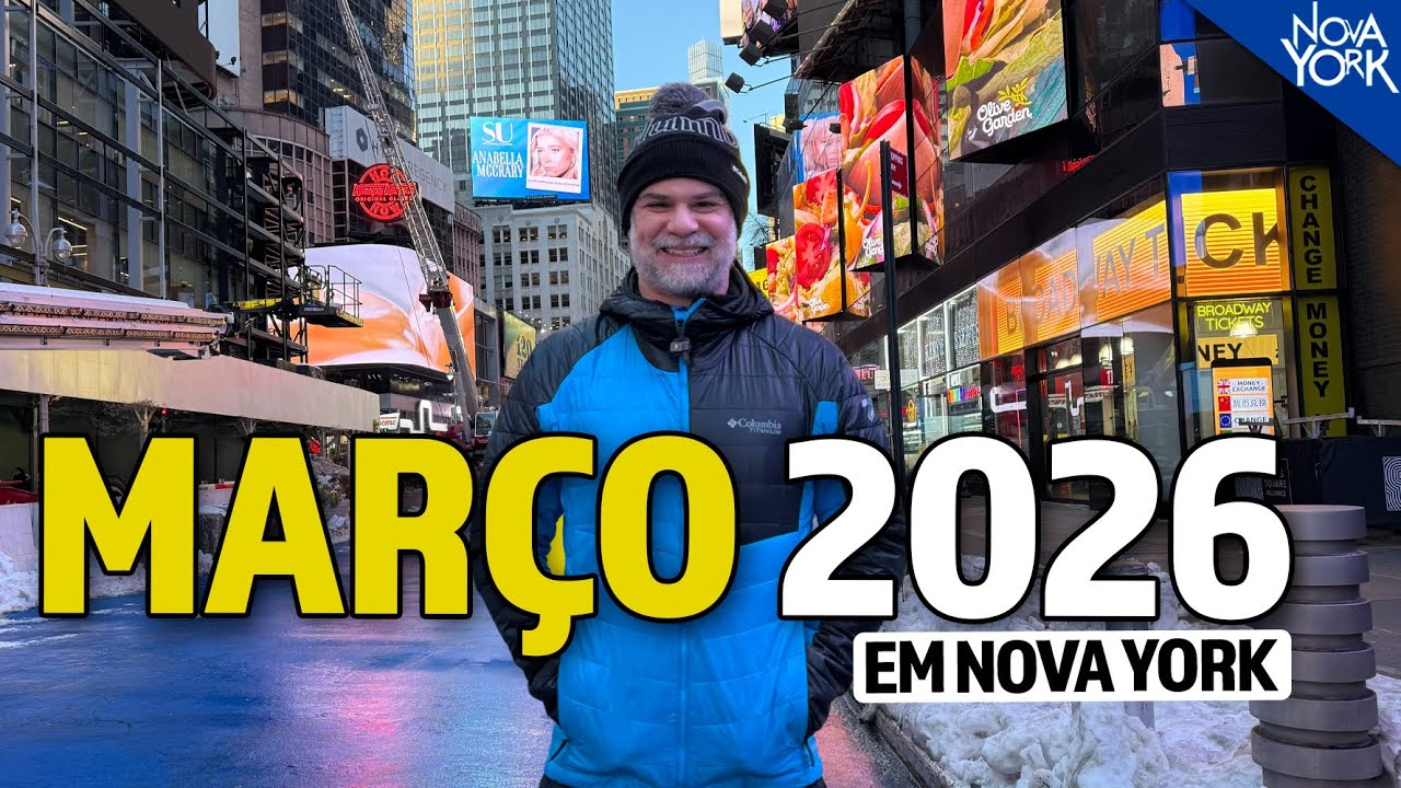 NOVA YORK EM MARÇO: Clima, como se vestir e dicas do que fazer 🌷🌆